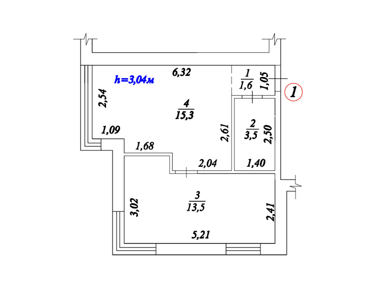 33,9 м²